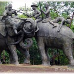 Ancient War Statue